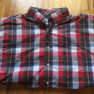 Peach State Pride - Plaid Button Down